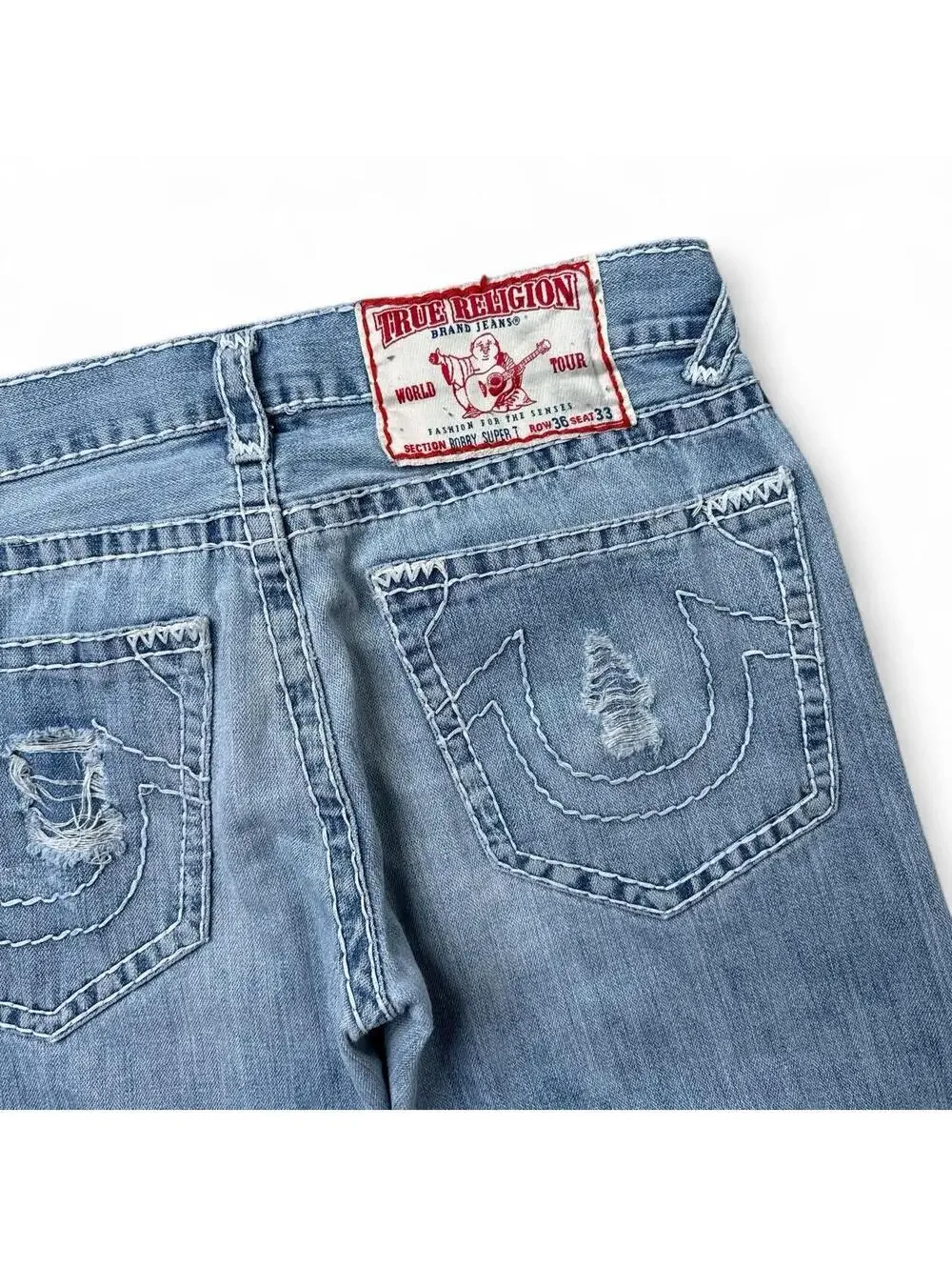 Y2K True Religion 00s Baggy Denim Vintage Men’s jeans